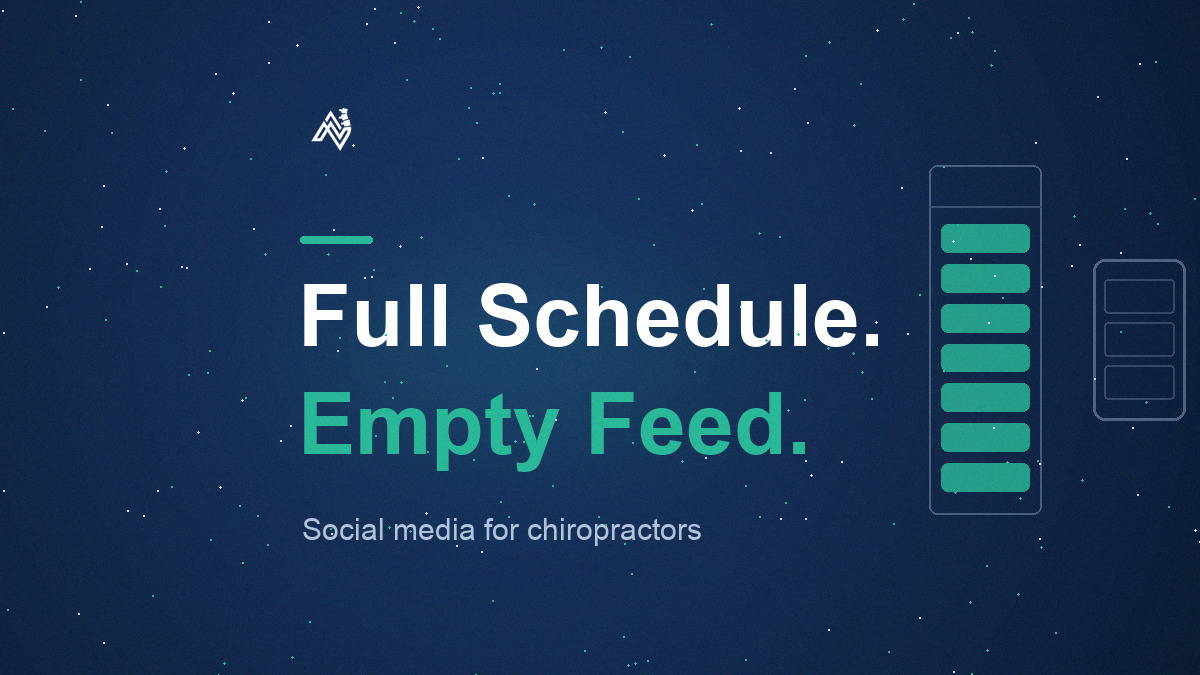 Social Media for Chiropractors: A Full Day, an Empty Feed
