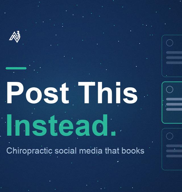 Chiropractic Social Media Post Ideas That Bring Patients In