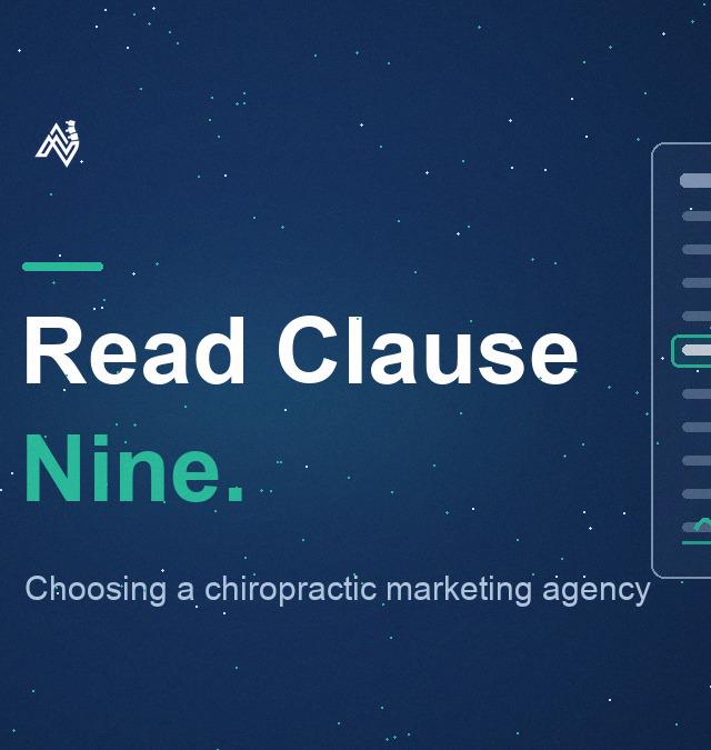 Chiropractic Marketing Agency: How to Choose One, or Not