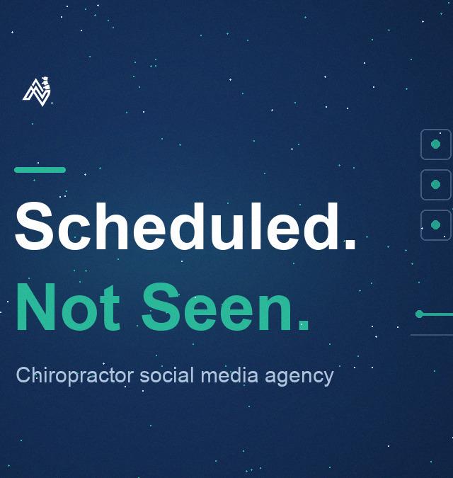 Chiropractor Social Media Agency: Posting Is Not the Job