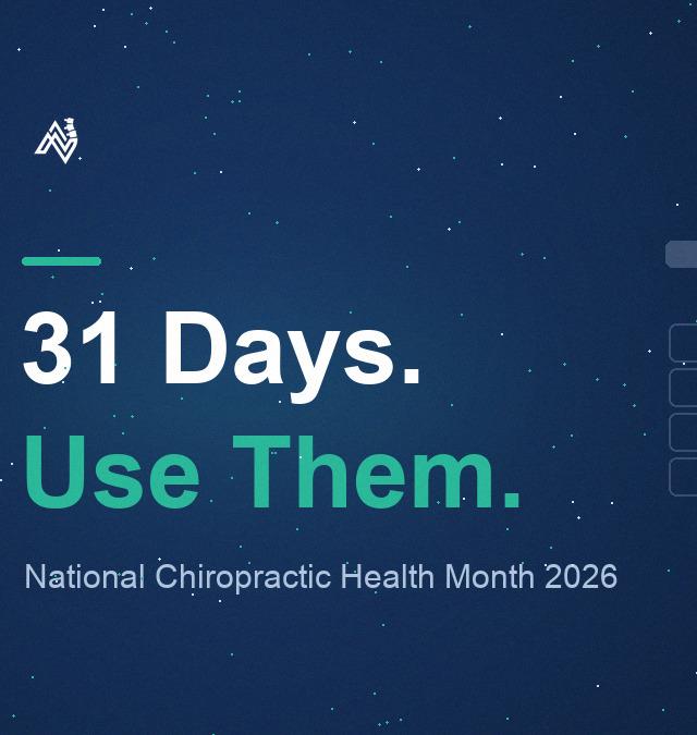 National Chiropractic Health Month 2026: A Clinic's October Plan