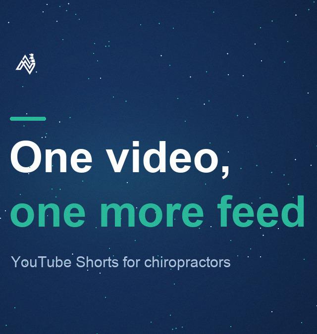 YouTube Shorts for Chiropractors: Upload, Schedule, Repeat