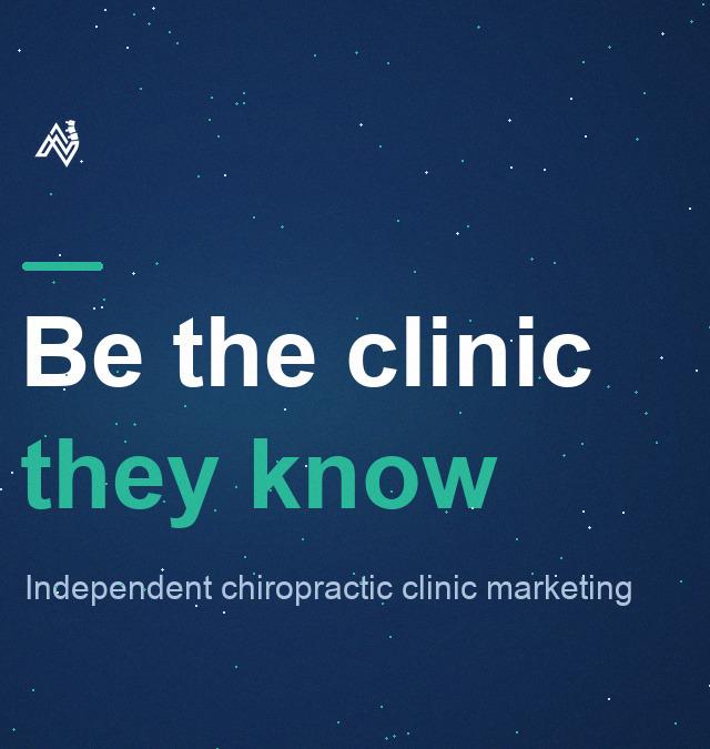 Independent Chiropractic Clinic Marketing as a Chain Plans to Grow