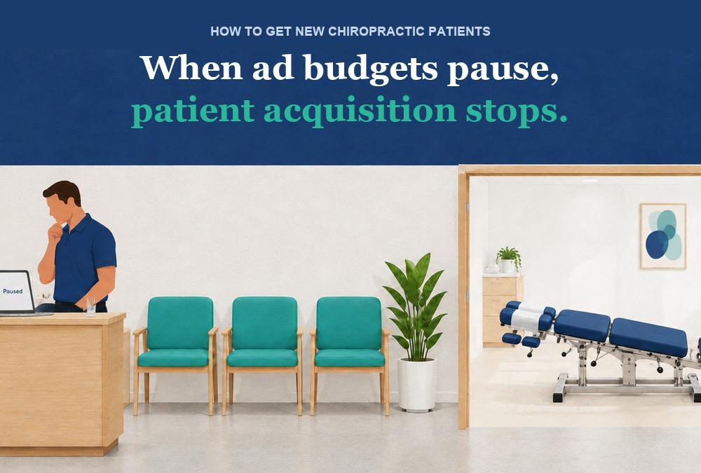 When Ad Budgets Pause: How to Get New Chiropractic Patients