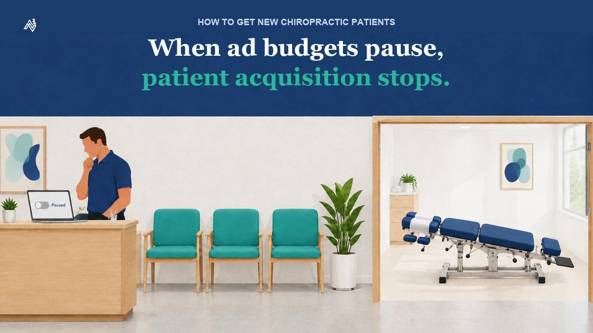 When Ad Budgets Pause: How to Get New Chiropractic Patients