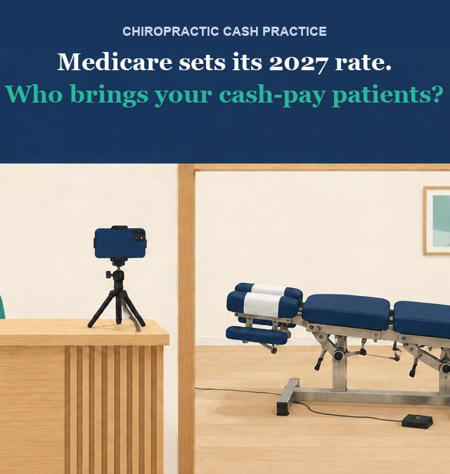 Chiropractic Cash Practice and 2027 Medicare: Who Sends Patients?