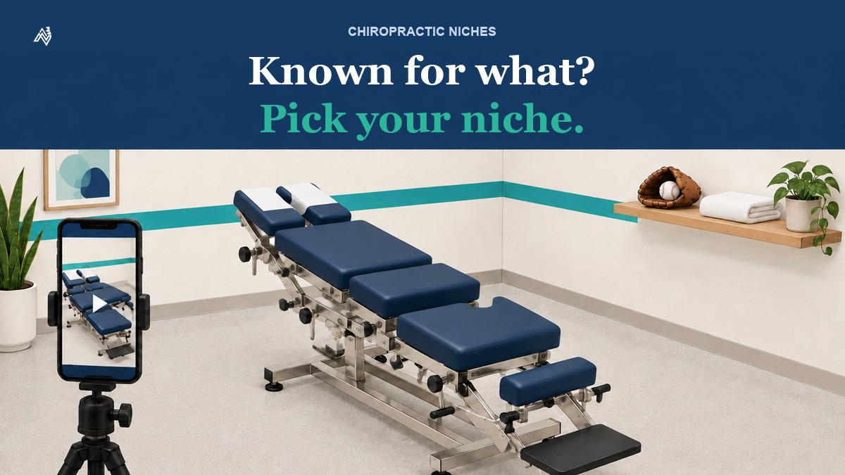 Chiropractic Niches: Which One Should Your Clinic Build On?
