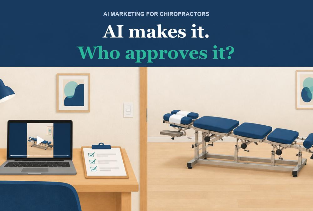 AI Marketing for Chiropractors: What Still Needs Your Approval?