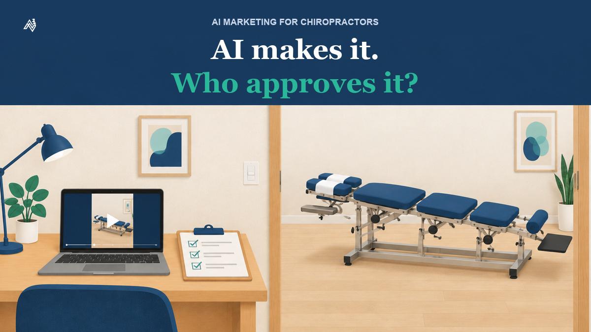 AI Marketing for Chiropractors: What Still Needs Your Approval?